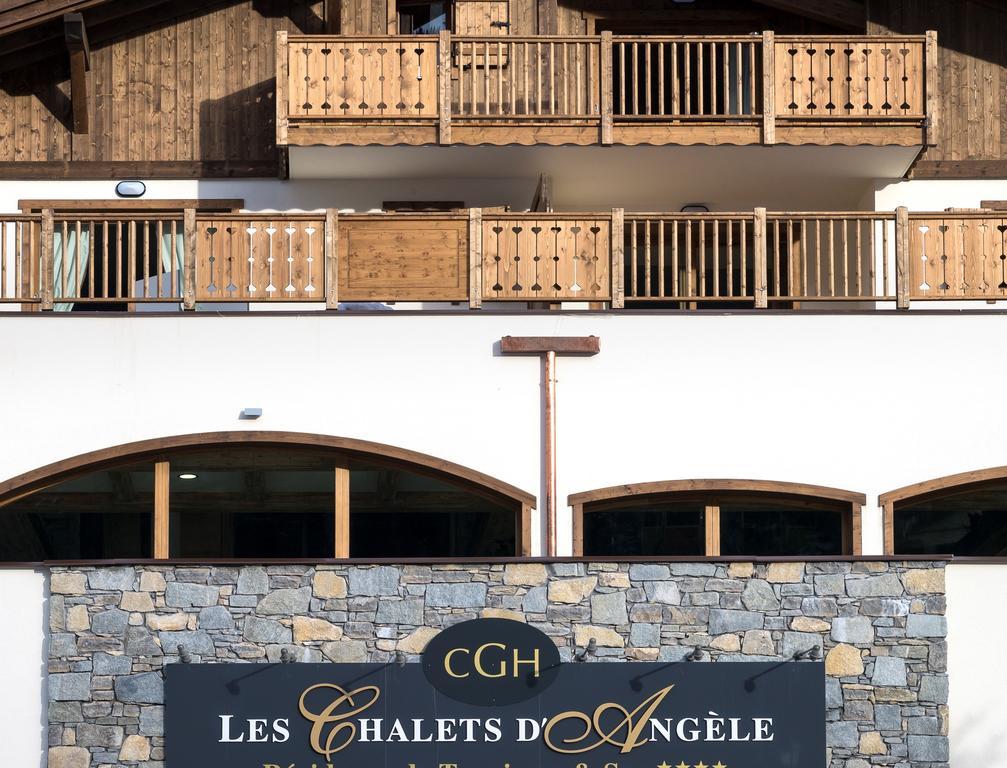 CGH Résidences&Spas Les Chalets d'Angèle Châtel Esterno foto