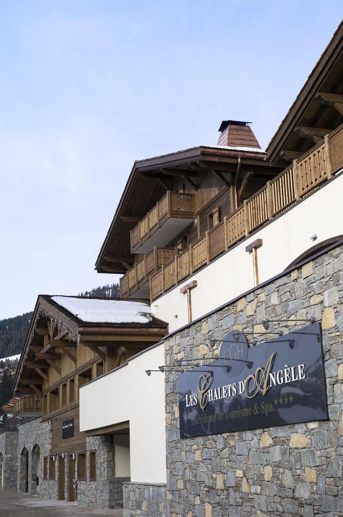 CGH Résidences&Spas Les Chalets d'Angèle Châtel Esterno foto
